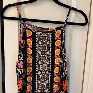 Colorful Bohemian Maxi Dress size small worn one time